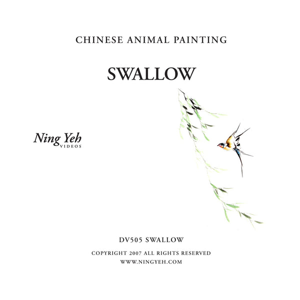 Chinese Animal Painting: Swallow DVD: one hour