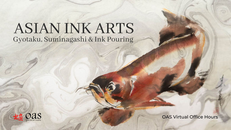 Recommended Supplies for Virtual Asian Ink Arts VOH - August 29th, 2025