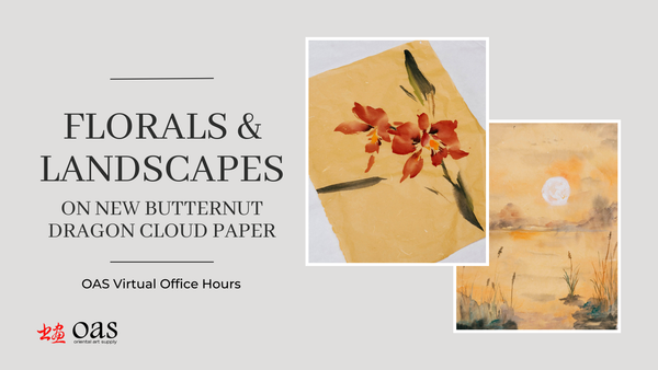 Florals and Landscapes on NEW Paper: Virtual Office Hours Event