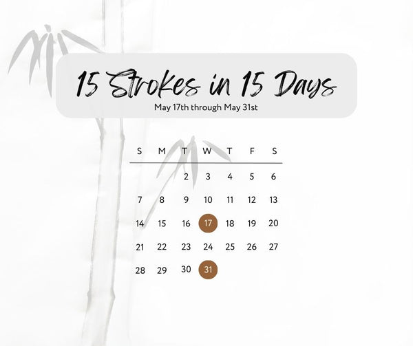 15 Strokes in 15 Days OAS Painting Challenge