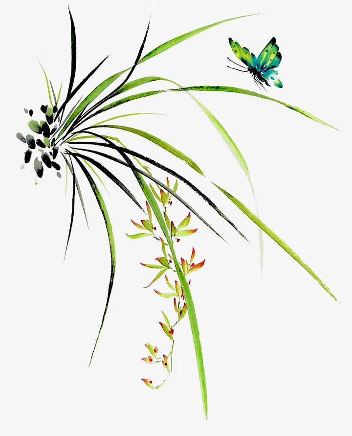 Paint Grass Orchid with Leigha Nicole - 2 Class Series (April 23th and 30th)