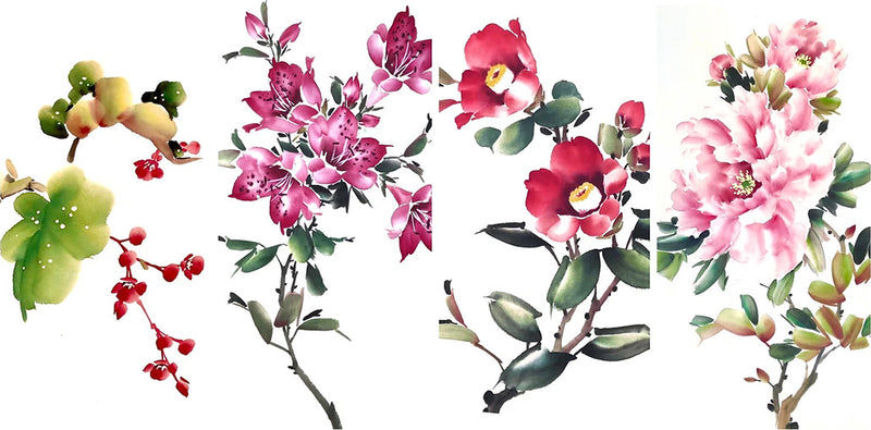 Mayee Spring A Series: Flowering Shrubs