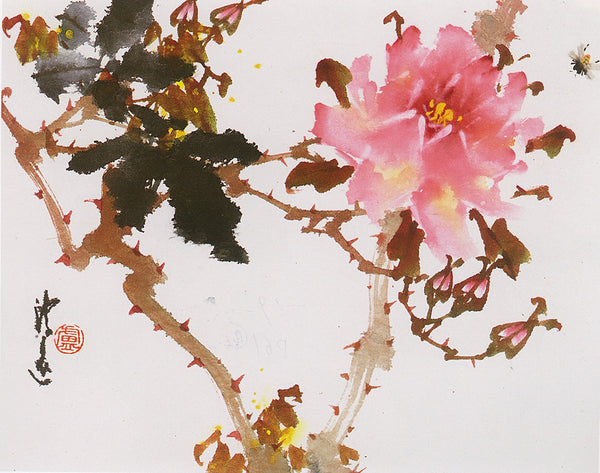 Rose Painting by Lu Cheng-yuan