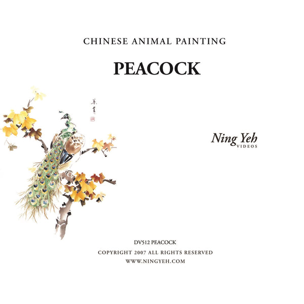 Chinese Animal Painting: Peacock DVD: one hour