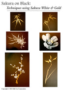 Sakura on Black: Techniques Using Sakura White and Gold