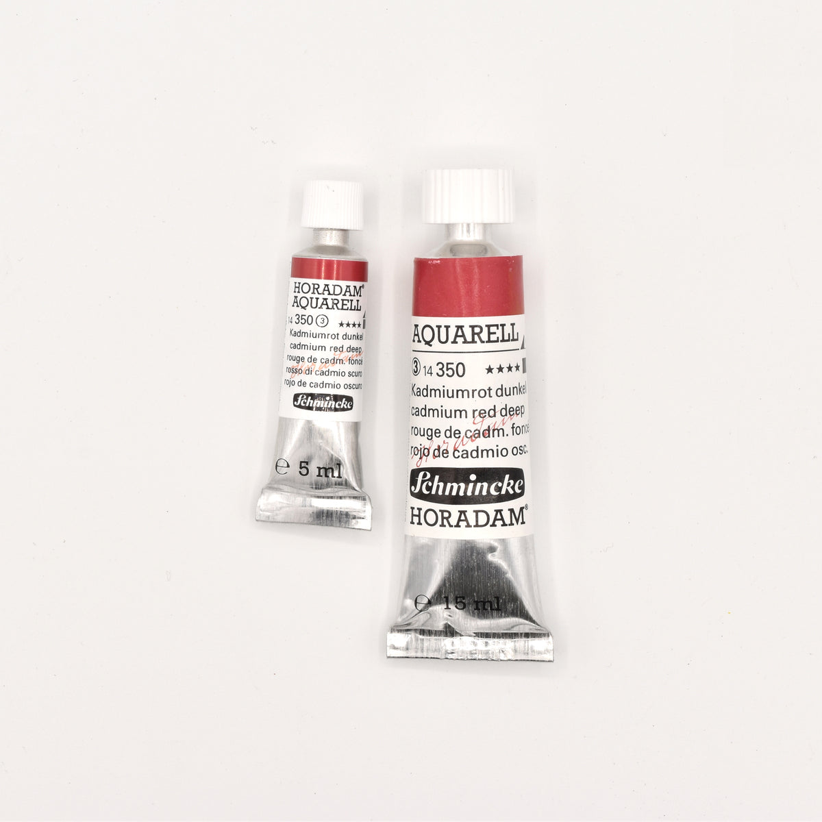 Schmincke HORADAM AQUARELL - Godet 1/2 Di Smalto Rosso Scuro 355 - Colore Per Artisti Made In Germany, Alta Resistenza Alla Luce