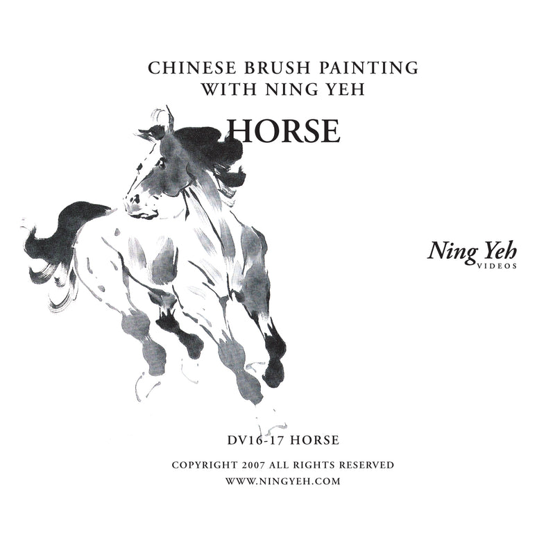 Chinese Brush Painting: Horse Video