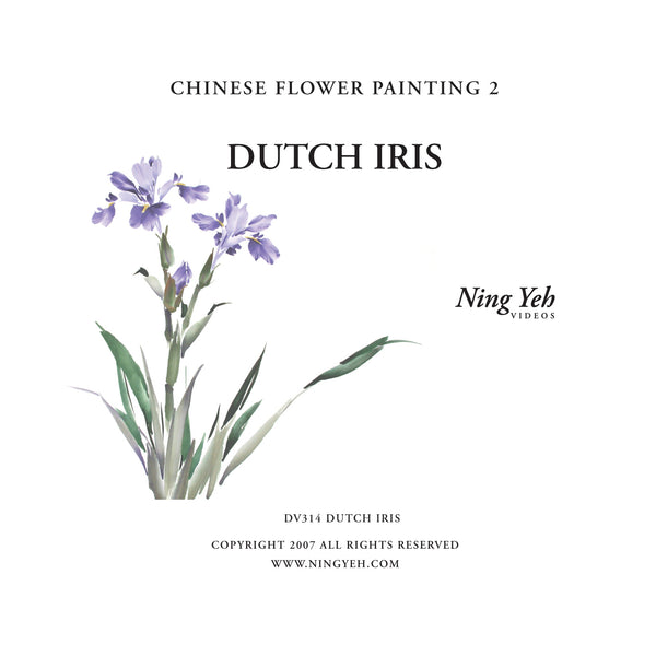 Chinese Flower Painting 2: Dutch Iris Video