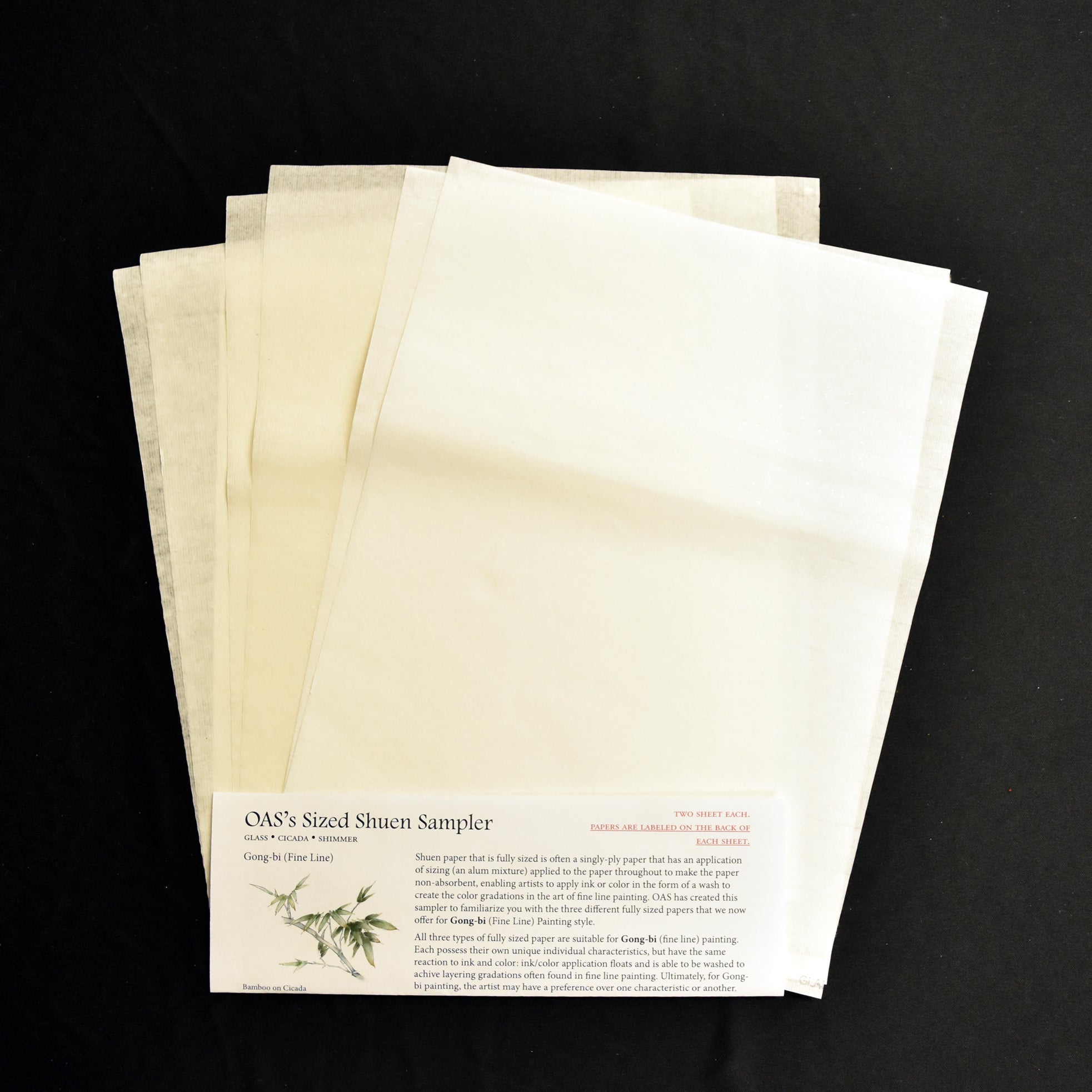Sheen Sampler Sized Xuan (Shuen) Sampler