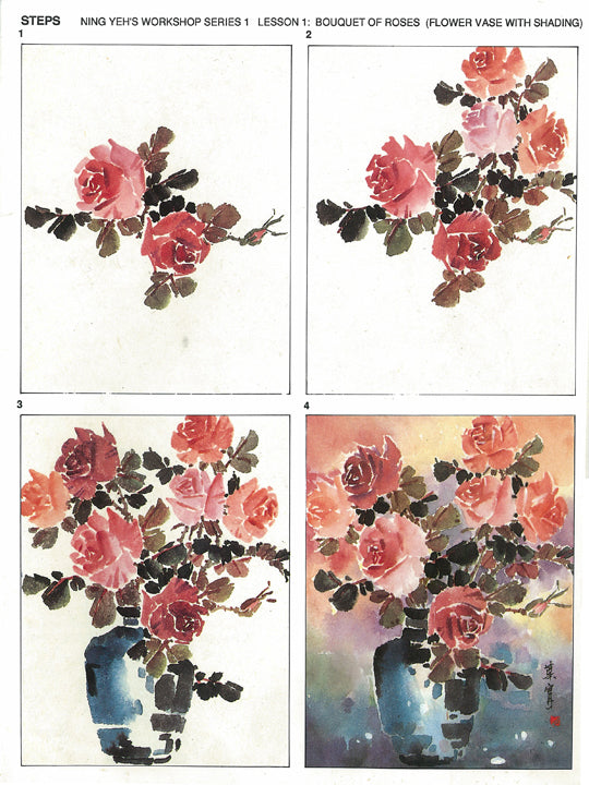 Workshop Series Instructional Booklets by Ning Yeh: Roses
