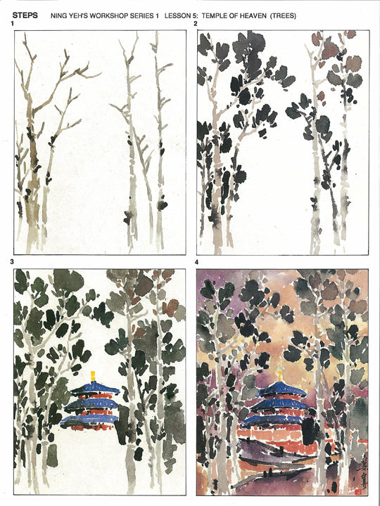 Workshop Series Instructional Booklets by Ning Yeh: Trees
